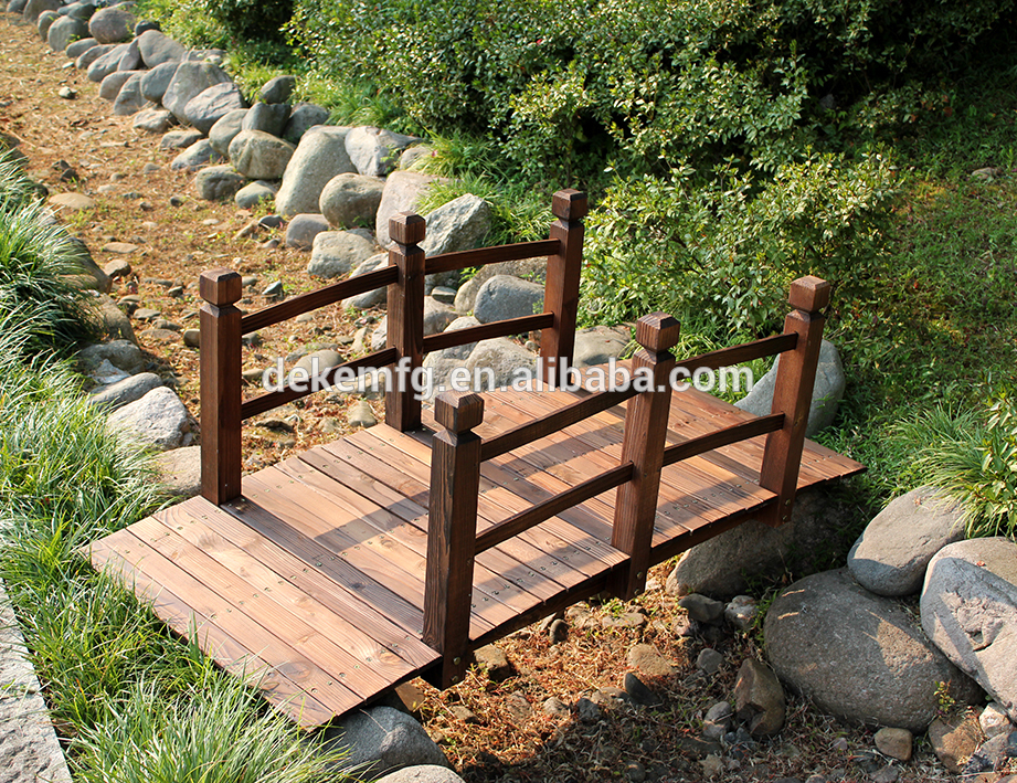 Wooden Garden Bridge
