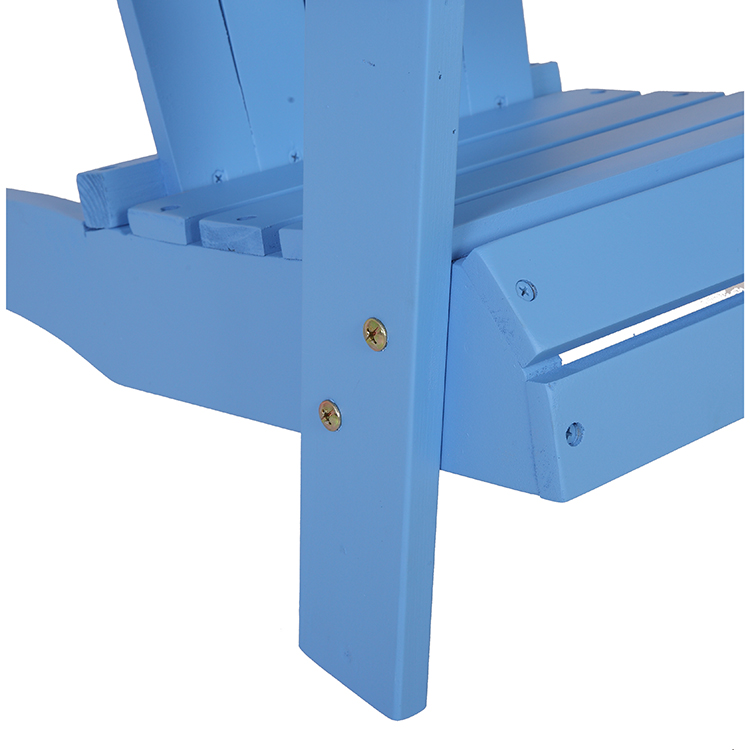 Wooden Adirondack Chair Folding Outdoor Patio Furniture Reclining Beach Fishing Wood Garden Chair