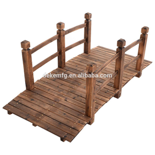 Wooden Garden Bridge