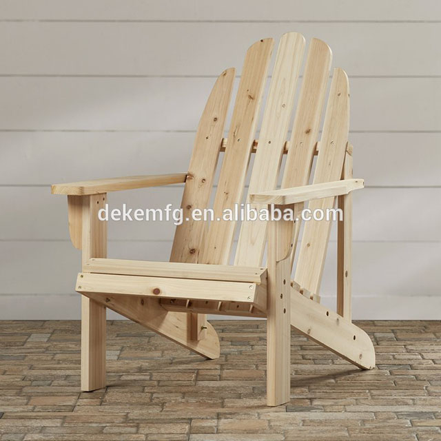 Wood Adirondack Chair 