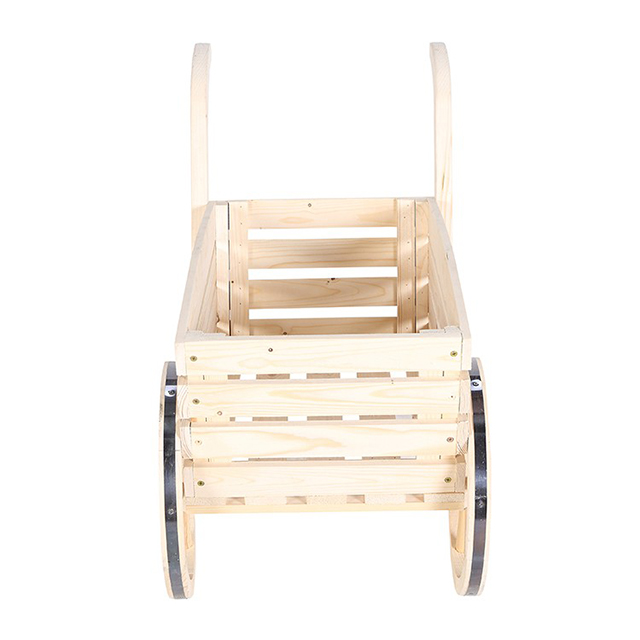 Wooden Flower Cart 