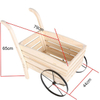 Wooden Flower Cart 