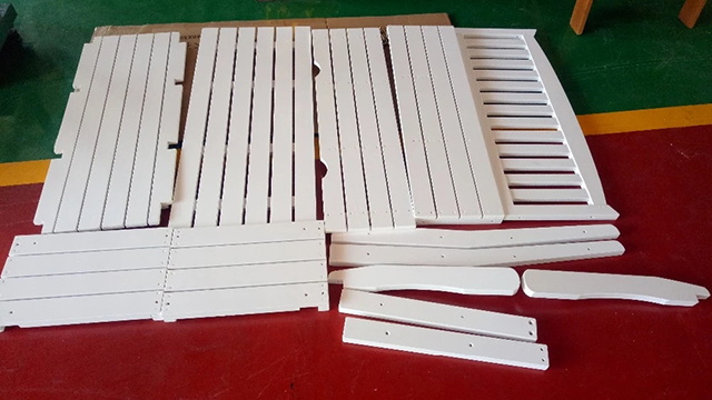 Wooden Storage Bench 