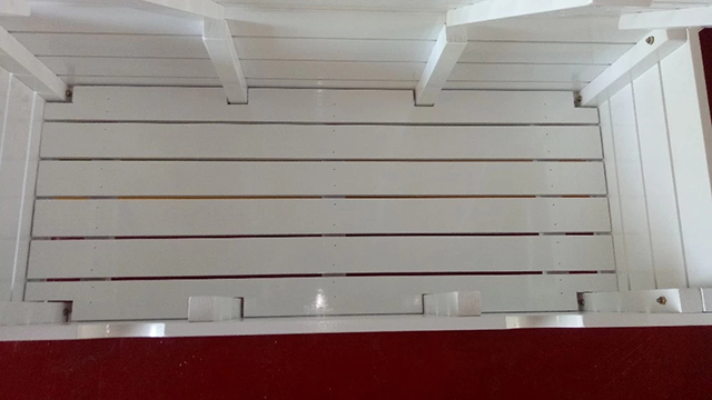 Wooden Storage Bench 9