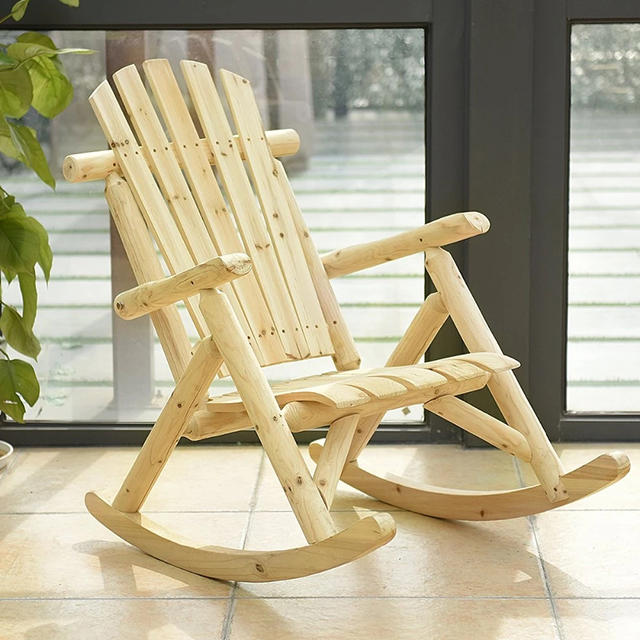 Rocking Wooden Chair 