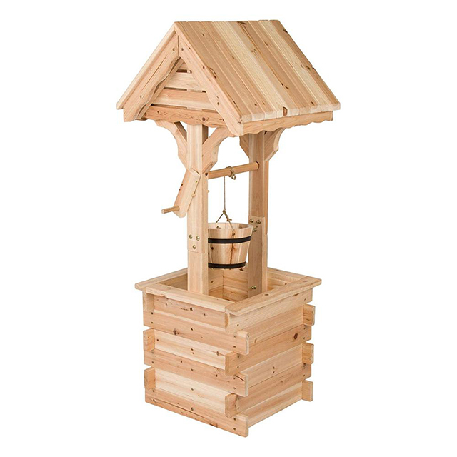 Wooden Wishing Well