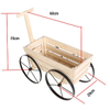Wooden Flower Cart