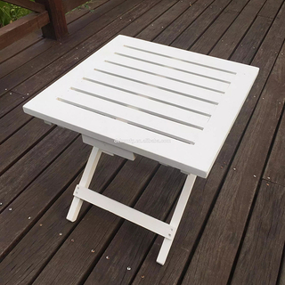 Folding Square Side Table 