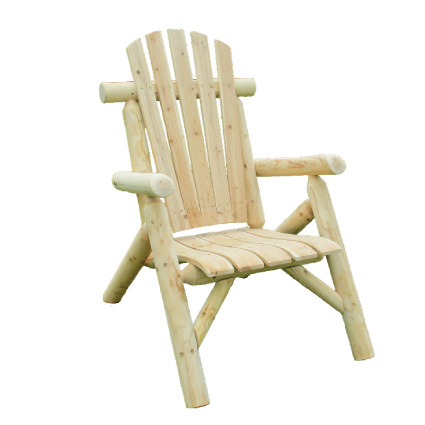  Log Wooden Chair 