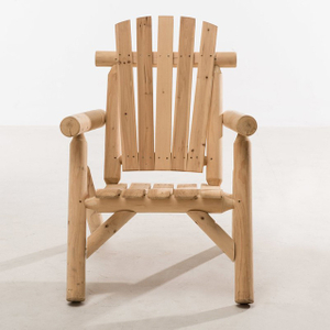  Log Wooden Chair 