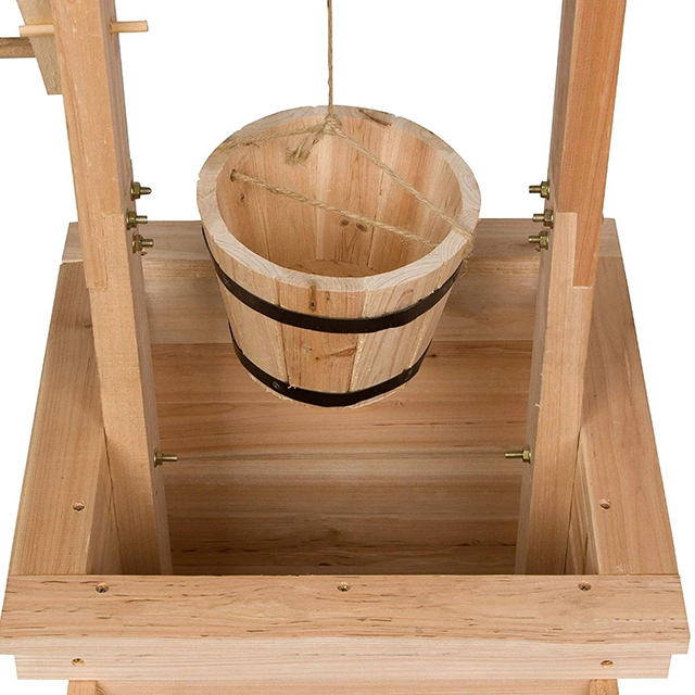 Wooden Wishing Well