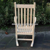 Wood Log Rocking Chair