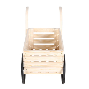 Wooden Flower Cart 