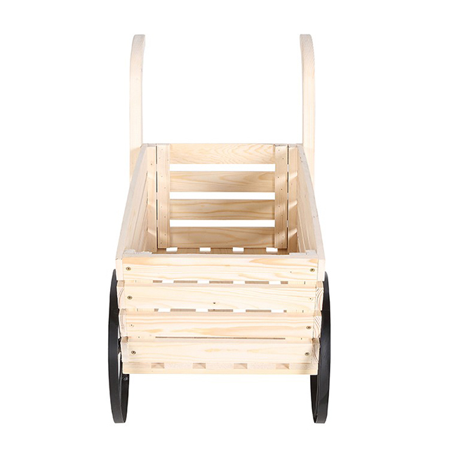 Wooden Flower Cart 