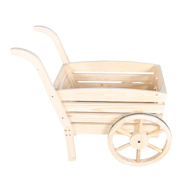 Wooden Flower Cart 